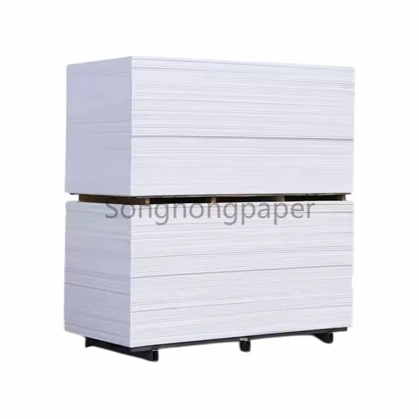 One Sided White Blister Board Roll One Sided White Blister Board Roll